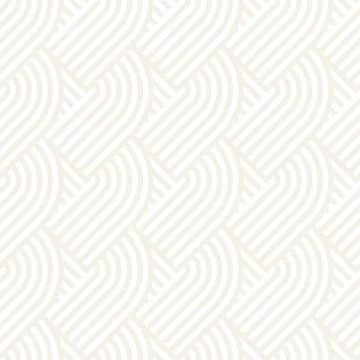 Seamless monochrome geometric pattern. Abstract stripy geometric background Stock Illustration
