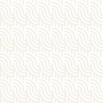Seamless monochrome geometric pattern. Abstract stripy geometric background Illustrazione stock
