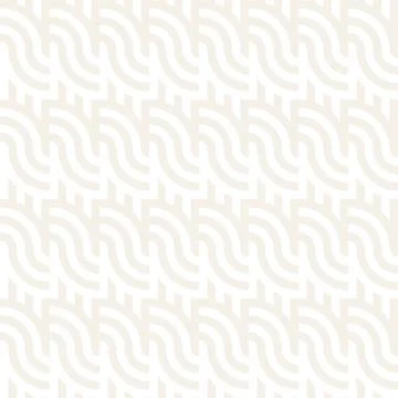 Seamless monochrome geometric pattern. Abstract stripy geometric background.. Stock Illustration