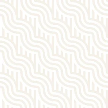 Seamless monochrome geometric pattern. Abstract stripy geometric background.. Stock Illustration