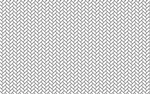 Seamless monochrome Japanese pattern. Hinoki fence pattern. Stock Illustration