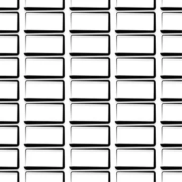 Seamless monochrome pattern, background. Editable vector art. Stock Illustration