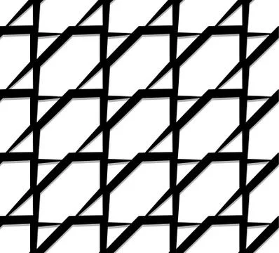 Seamless monochrome pattern, background. Editable vector art. Stock Illustration