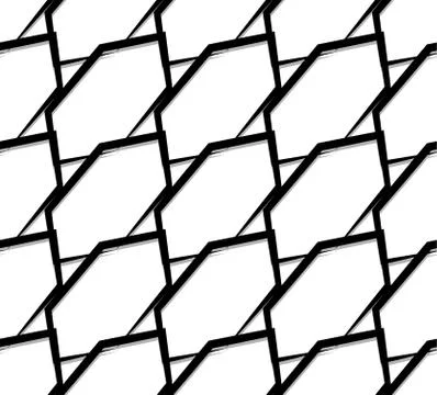 Seamless monochrome pattern, background. Editable vector art. Stock Illustration