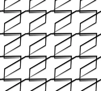 Seamless monochrome pattern, background. Editable vector art. Stock Illustration