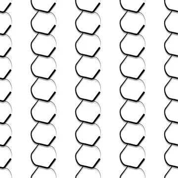 Seamless monochrome pattern, background. Editable vector art. Stock Illustration