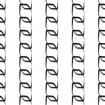 Seamless monochrome pattern, background. Editable vector art. Stock Illustration