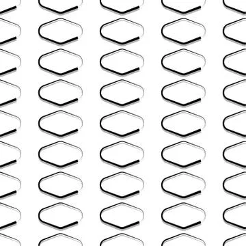 Seamless monochrome pattern, background. Editable vector art. Stock Illustration