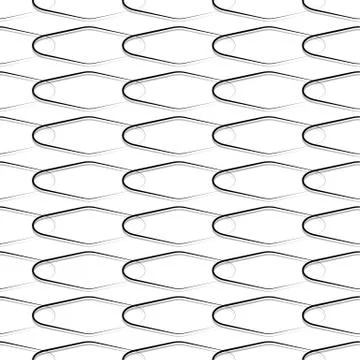 Seamless monochrome pattern, background. Editable vector art. Stock Illustration