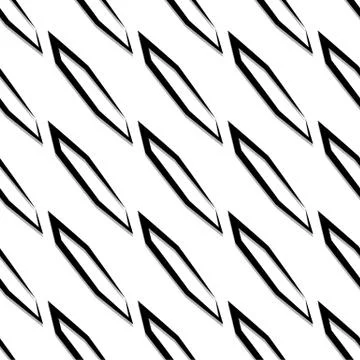 Seamless monochrome pattern, background. Editable vector art. Stock Illustration