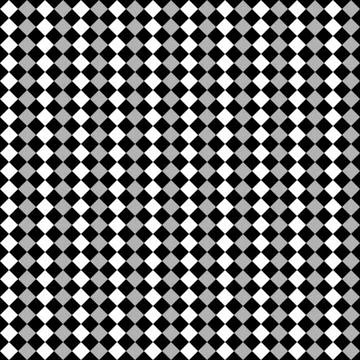Seamless monochrome pattern, background with square shapes. 스톡 일러스트