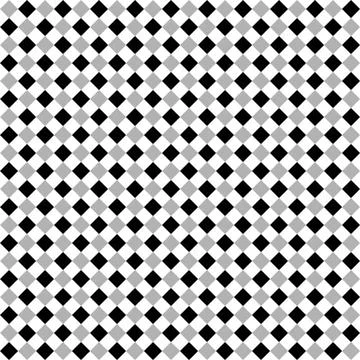 Seamless monochrome pattern, background with square shapes. 스톡 일러스트