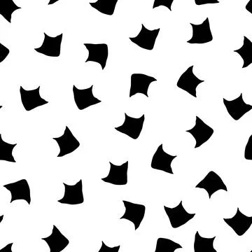 Seamless monochrome pattern with goose footprints. Vector endless repeat Stock Illustration