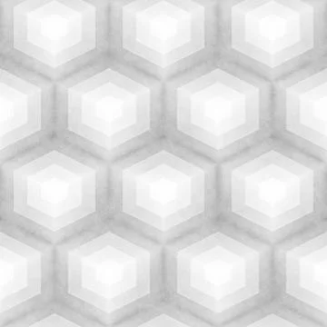 Seamless Monochrome Pattern. Grungy Geometric Shapes Tiling. Stock Illustration