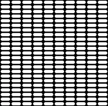 Seamless monochrome pattern with rectangles shapes. Abstract, grayscale backg 库存插图