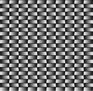 Seamless monochrome pattern with rectangles shapes. Abstract, grayscale backg 库存插图