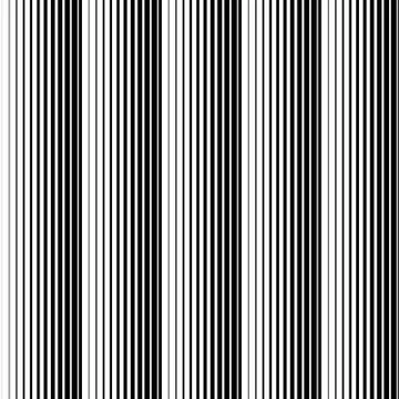 Seamless monochrome pattern with straight, parallel, vertical lines. Repeatab イラスト素材