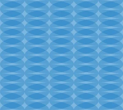Seamless monochrome pattern with transparent overlapping ovals. (Repeatable) Illustrazione stock