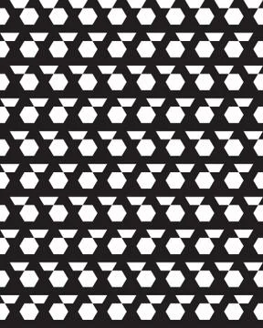 Seamless  monochrome   patterns Stock Illustration