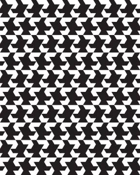 Seamless  monochrome   patterns Stock Illustration