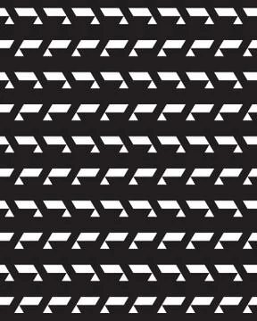 Seamless  monochrome   patterns Stock Illustration