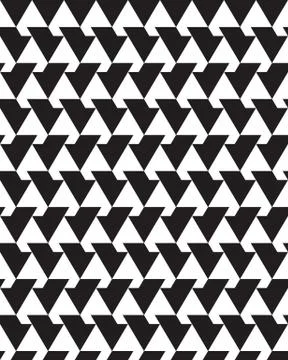 Seamless  monochrome   patterns Stock Illustration