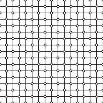 Seamless monochrome rail pattern Stock Illustration