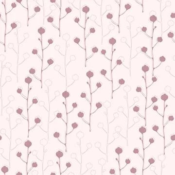 Seamless monochrome tree background , greeting card for kids Stock Illustration