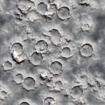 Seamless Moon surface pattern Stock Illustration