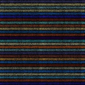 Seamless mosaic art pattern Stock Illustration