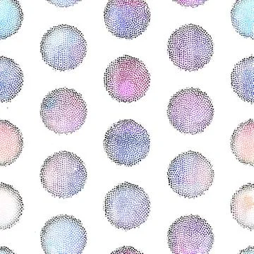 Seamless mosaic art pattern Illustrazione stock