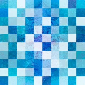 Seamless mosaic background. Stock Illustration