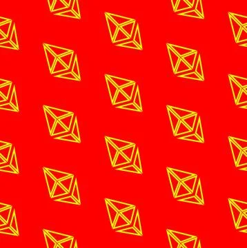 Seamless mosaic background pattern in the form of a symbol of the virtual Stock Illustration