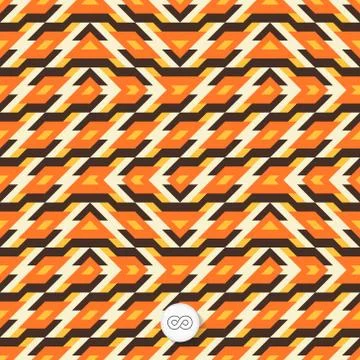 Seamless mosaic pattern. Geometric background Stock Illustration