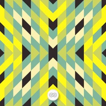 Seamless mosaic pattern. Geometric background Stock Illustration