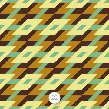 Seamless mosaic pattern. Geometric background. Seamless mosaic pattern. Ge... Stock Photos