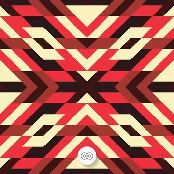Seamless mosaic pattern. Geometric background. Seamless mosaic pattern. Ge... Stock Photos