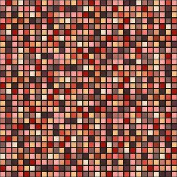 Seamless mosaic pattern Stock Illustration