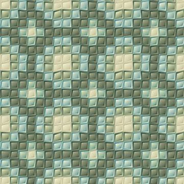 Seamless mosaic pattern Ilustração Stock