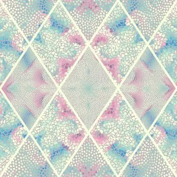 Seamless mosaic pattern イラスト素材