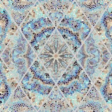 Seamless mosaic pattern イラスト素材