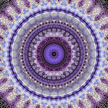 Seamless mosaic pattern イラスト素材