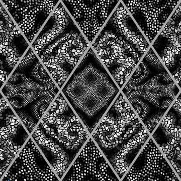 Seamless mosaic pattern Stock Illustration