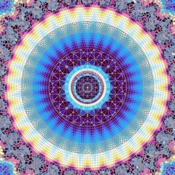 Seamless mosaic pattern イラスト素材