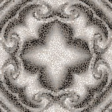 Seamless mosaic pattern Stock Illustration