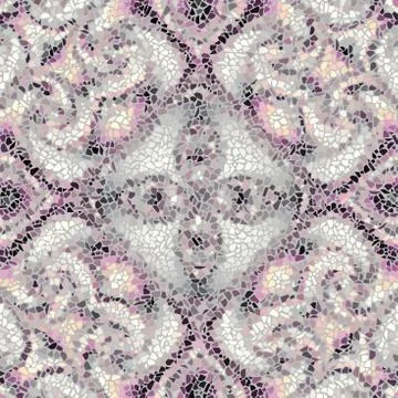 Seamless mosaic pattern Stock Illustration