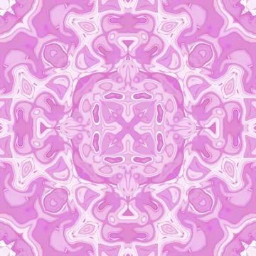 Seamless mosaic pattern or background in pink Illustrazione stock