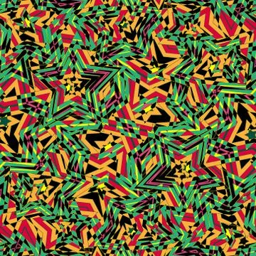 Seamless mosaic pattern. Vector illustration. Stock Illustration