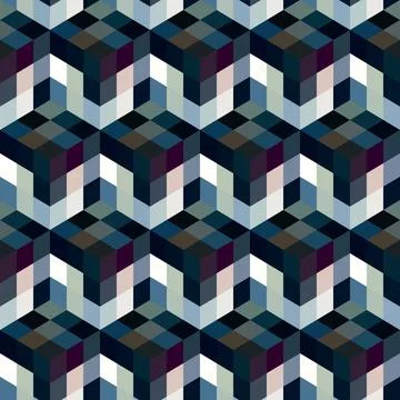 Seamless mosaic pattern. Vector illustration. Seamless mosaic pattern. Vec... Stock Photos
