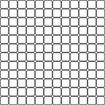 Seamless mosaic squares vector pattern or background. Stockillustratie